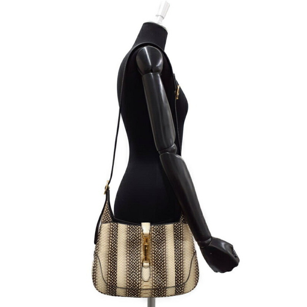 Gucci Jackie Python Bag Shoulder - image 9